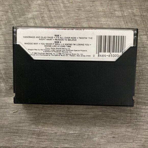 Vintage Rod Stewart Maggie May Cassette Tape 1986 - Picture 3 of 4